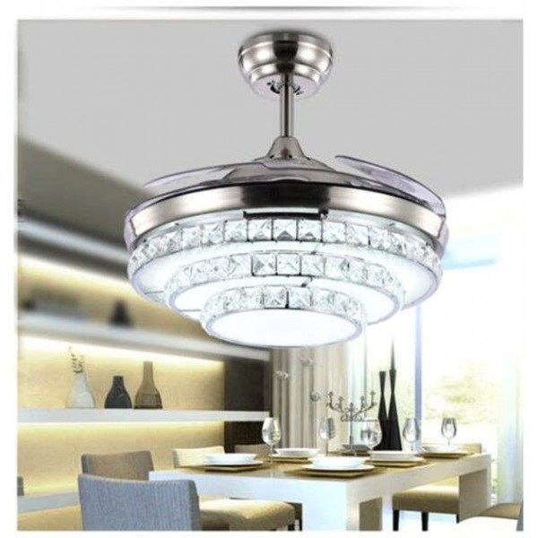 LED CEILING FAN WITH FOLDABLE BLADES 9304
