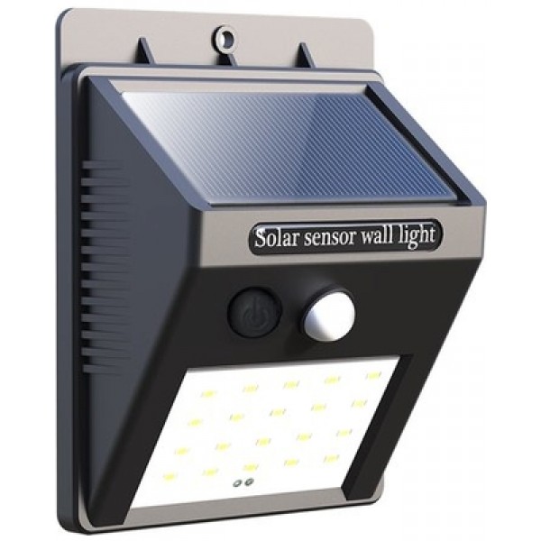 Solar Power 20 Led Motion Sensor Wall Light, Solar Powered Motion Sensor Lights