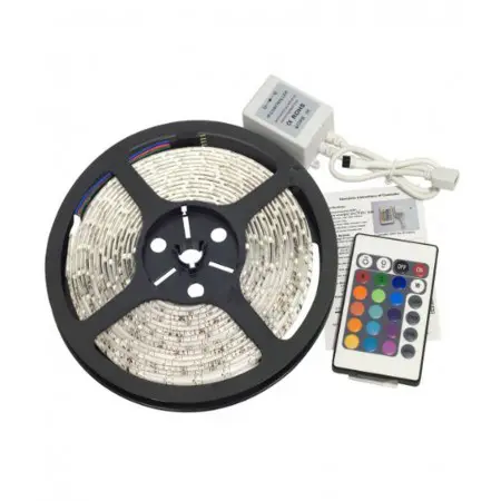 Image of Led Strip Light Rgb 5m With Remote Control