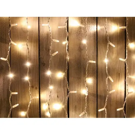 Image of Led Fairy Curtain Lights Warm White