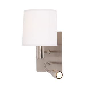 BRIGHTSTAR WB033/2 SATIN WALL LAMP
