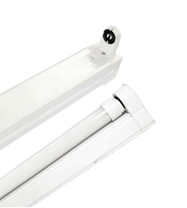 Led Fluorescent Fittng Open Channel- 0.6m(2foot) Single