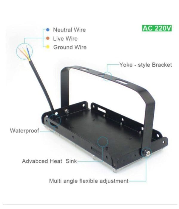 Flood Light Led Lens 220V- 50w - Image 4