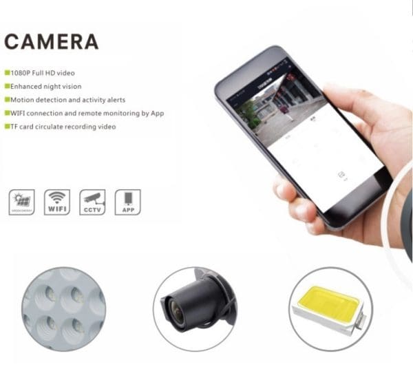 300w Cctv Solar Led Flood Light - Image 2