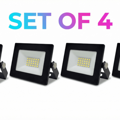 Set of 4 - Flood Light Led 10w (Hello Today)