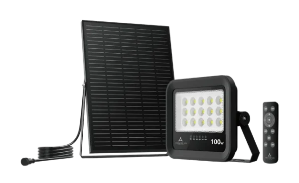 Mesmerize Hydra 100w Solar Motion Flood Light