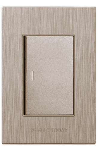 Image of 1 LEVER 2 WAY SWITCH BRONZE DESIGN 2X4 - HELLO TODAY