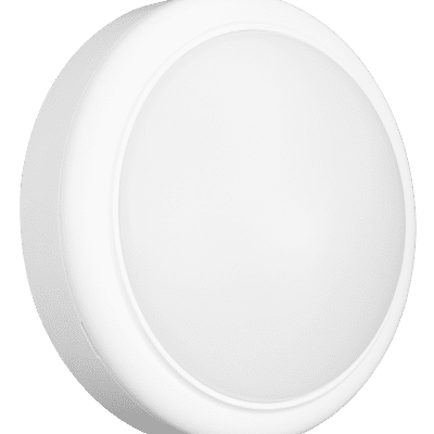MESMERIZE 15W BRUTUS ROUND BULKHEAD LIGHT CCT – WHITE