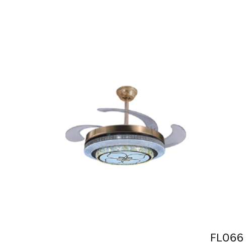 Image of Ceiling Fan Light with Foldable Blades - Fivestar FL066