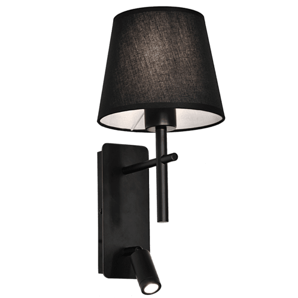 BRIGHTSTAR WB278 BLACK WALL LAMP