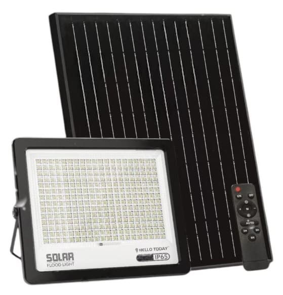Image of 700W SOLAR FLOOD LIGHT - HELLO TODAY