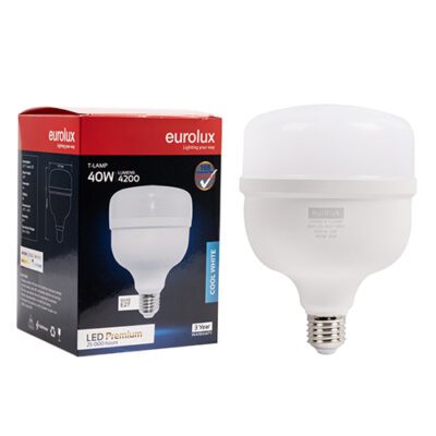 Eurolux T-Lamp Premium 40w LED E27 4000K - G1045CW