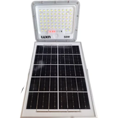 LUXN 50W Solar Floodlight With Motion Sensor