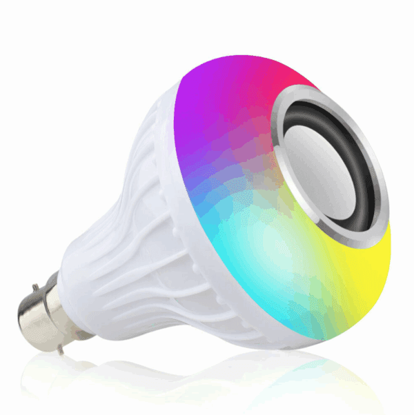 12W Bluetooth B22 Bulb - Cool White + RGB - Hello Today