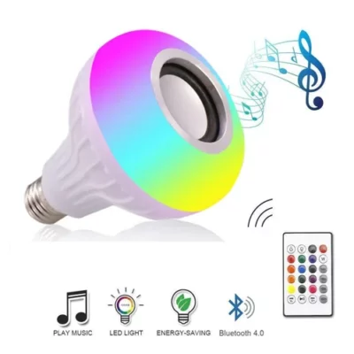 12W Bluetooth E27 Bulb - Cool White + RGB - Hello Today