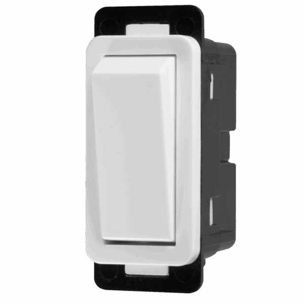 Crabtree Classic 2 Way 20A Switch White ClipIn