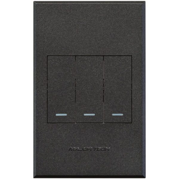 VETi 3 POLA - Three Lever Bell Press Switch - Graphite/Graphite Complete