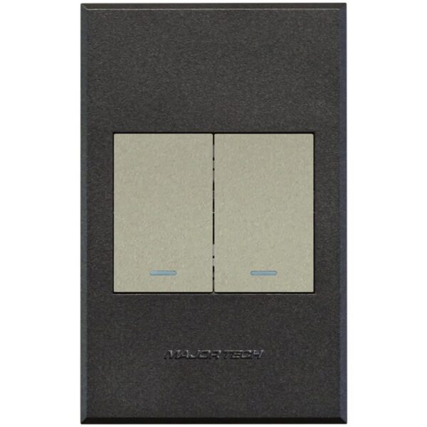 VETi 3 POLA - Two Lever Two-Way Switch - Titanium/Graphite Complete