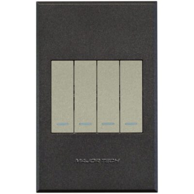 VETi 3 POLA - Four Lever Two-Way Switch - Titanium/Graphite Complete