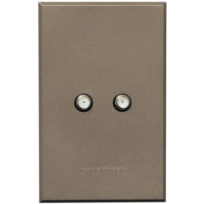 VETi 3 POLA - Dual Satellite Socket - Bronze Complete