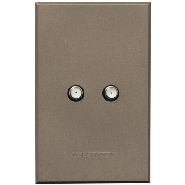 VETi 3 POLA - Dual Satellite Socket - Bronze Complete