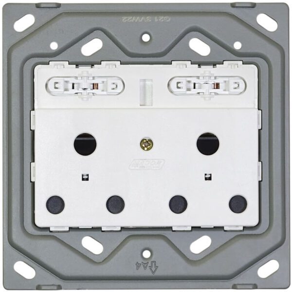 VETi 3 POLA - Double RSA Socket - Monoblock