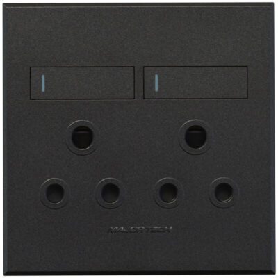 VETi 3 POLA - Double RSA Socket - Graphite/Graphite Complete