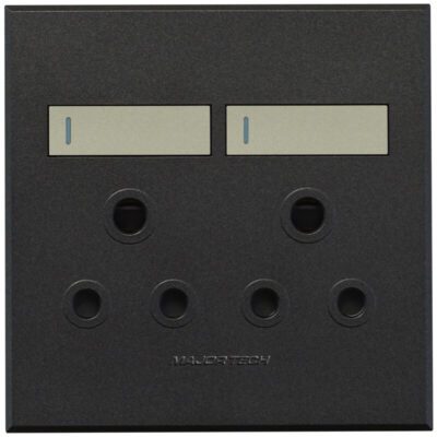 VETi 3 POLA - Double RSA Socket - Titanium/Graphite Complete