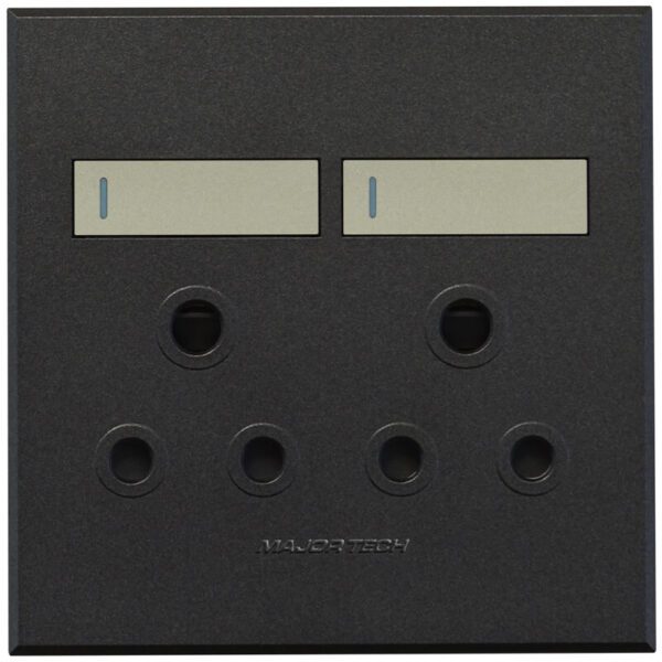 VETi 3 POLA - Double RSA Socket - Titanium/Graphite Complete
