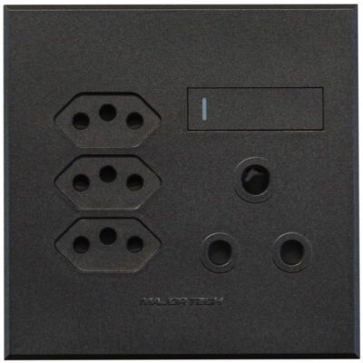 VETi 3 POLA - Single RSA, Triple V-Slim Socket - Graphite/Graphite Complete
