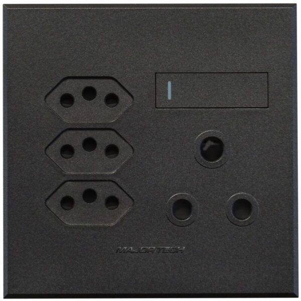 VETi 3 POLA - Single RSA, Triple V-Slim Socket - Graphite/Graphite Complete