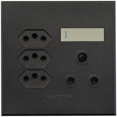 VETi 3 POLA - Single RSA, Triple V-Slim Socket - Titanium/Graphite Complete