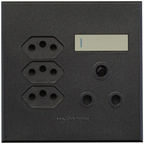 VETi 3 POLA - Single RSA, Triple V-Slim Socket - Titanium/Graphite Complete