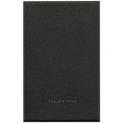 VETi 3 POLA - Blank Cover Plates with Fixing Frame (50x100mm) - Graphite Complete