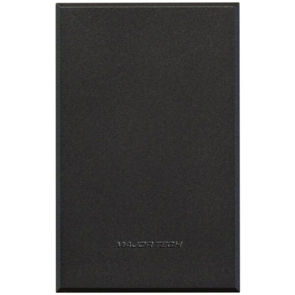VETi 3 POLA - Blank Cover Plates with Fixing Frame (50x100mm) - Graphite Complete