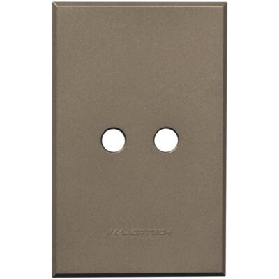 VETi 3 POLA - Satellite Socket Cover Plate Bronze - Monoblock