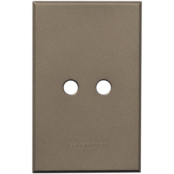 VETi 3 POLA - Satellite Socket Cover Plate Bronze - Monoblock