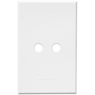 VETi 3 POLA - Satellite Socket Cover Plate White - Monoblock
