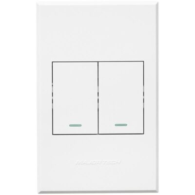 VETi 3 POLA - Two Lever One-Way Switch - White Complete