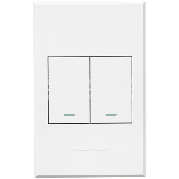 VETi 3 POLA - Two Lever One-Way Switch - White Complete