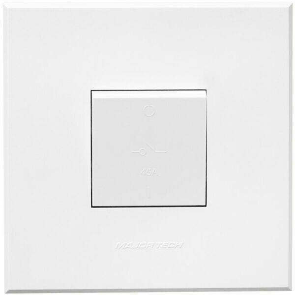 VETi 3 POLA - 45A Triple Pole Isolator Switch - White Complete