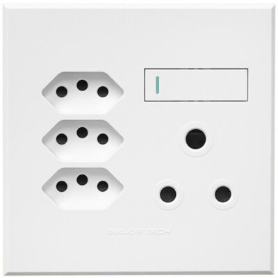 VETi 3 POLA - Single RSA, Triple V-Slim Socket - White Complete