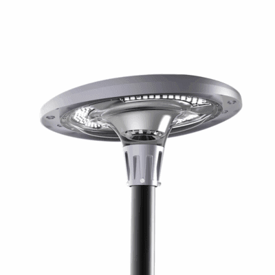 26W Oasis Post Top Solar Light CCT + RGB - Mesmerize