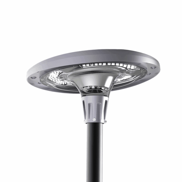 26W Oasis Post Top Solar Light CCT + RGB - Mesmerize