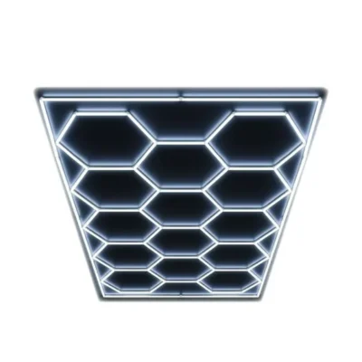200W 14 Hexagon LED Light 6500K