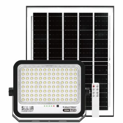 300W E6 (G) SOLAR FLOOD LIGHT - HELLO TODAY
