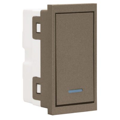 VETi 3 AURA - Bell Press Switch Module - Bronze Modular