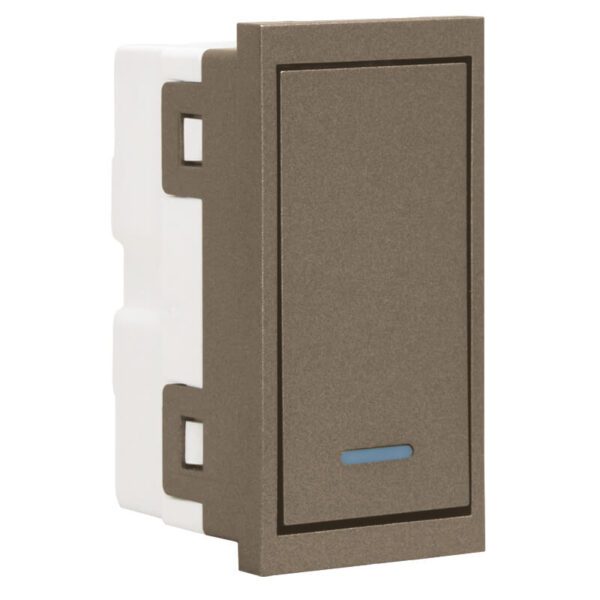 VETi 3 AURA - Bell Press Switch Module - Bronze Modular