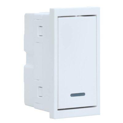 VETi 3 AURA - Bell Press Switch Module - White Modular
