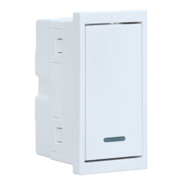 VETi 3 AURA - One-Way Switch Module - White Modular